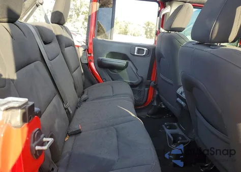 2020 Jeep Wrangler Unlimited Sport из США, поврежденный, VIN 1C4HJXDN5LW288582